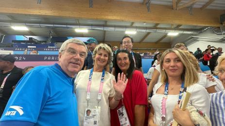 Весела Лечева Томас Бах Париж 2024