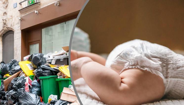бебе боклук - 18-годишна изхвърли новороденото си на боклука!