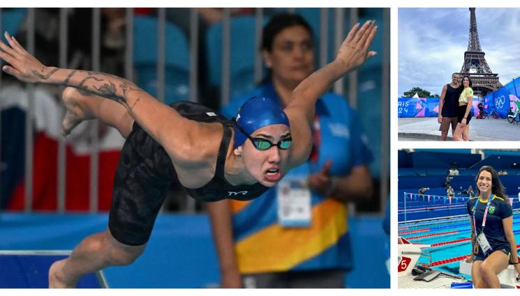 Ана Виейра Париж 2024 - Бразилия отстрани секси плувкиня от олимпиадата заради снимки с гаджето в социалните мрежи