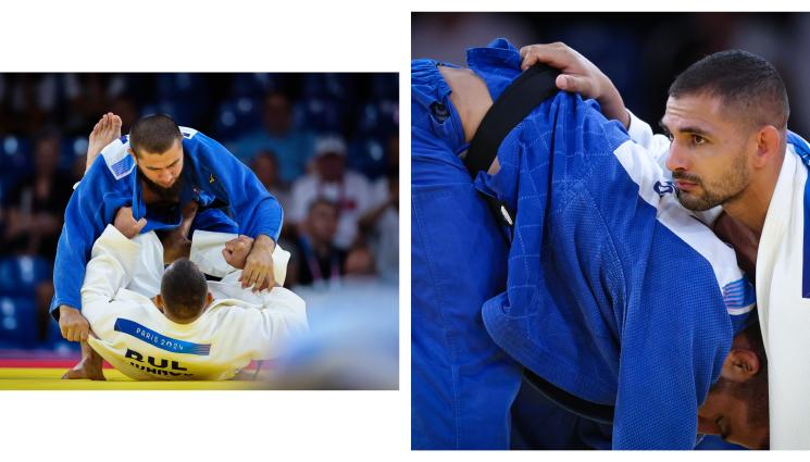 Ивайло Иванов Париж 2024 - Джудото ни приключи участието си под 5-те кръг с втори 1/8-финал. Иво Иванов падна с едно на мъка от актуалния шампион