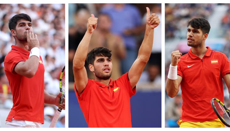 Карлос Алкарас - Карлос Алкарас прелетя до 1/4-финалите на олимпиадата