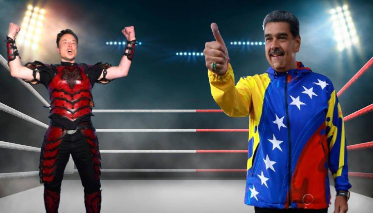 мъск мадури - ПРИЕ ХВЪРЛЕНАТА РЪКАВИЦА: Ще има въргал между Мъск и Мадуро!