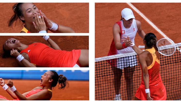 тенис - Чжън отстрани фаворитката в тениса Ига Швьонтек и я прати в мача за бронза