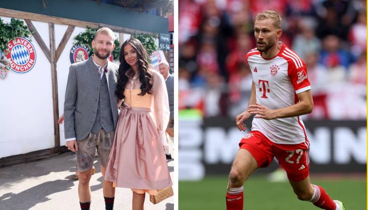 Конрад Лаймер Инес Сара - Розово парти за халф на Байерн във Виена