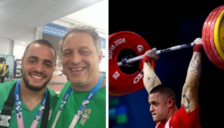 Карлос Насар - Карлос Насар влезе в олимпийското село