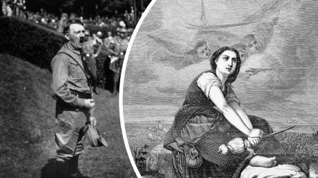 Адолф Хитлер Жана Дарк