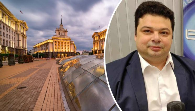 Орлин Колев - Гл. ас. д-р Орлин Колев от Юридическия факултет на СУ през 