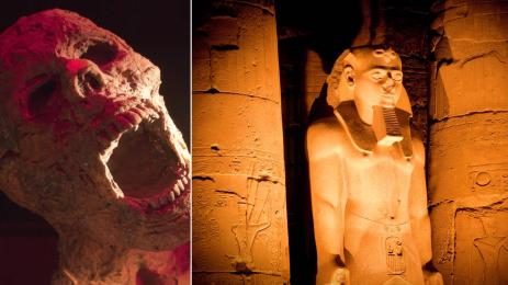 крещяща мумия