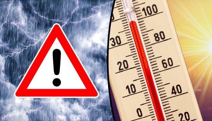 опасно време - ВАЖНО: Опасно време в 18 области на страната!