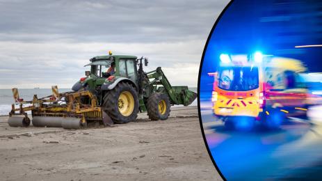 трактор плаж линейка