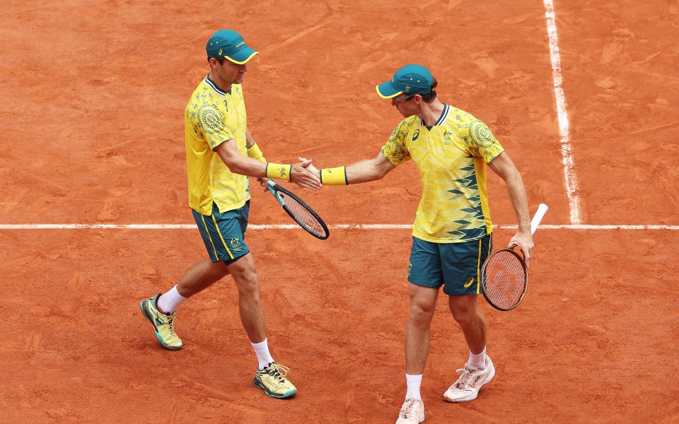 Матю Ебдън и Джон Пиърс от Австралия се наредиха сред