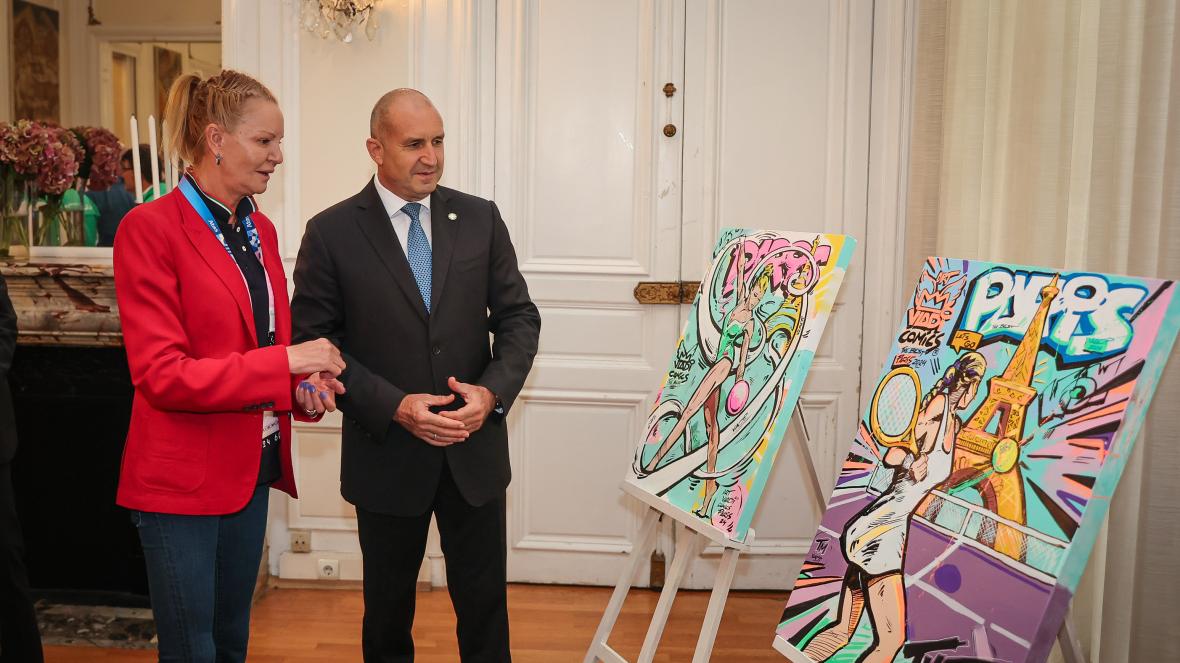 Румен Радев Стефка Костадинова Париж 2024