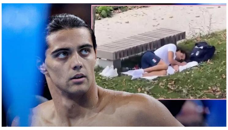 Томас Чекон - Олимпийски шампион спи в парка!