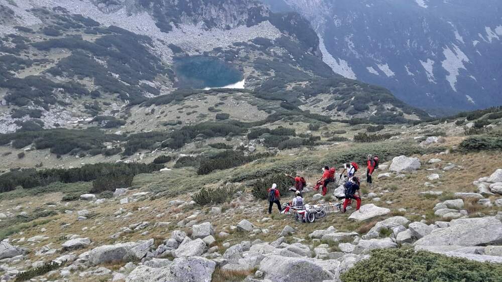 спасителна акция Рила