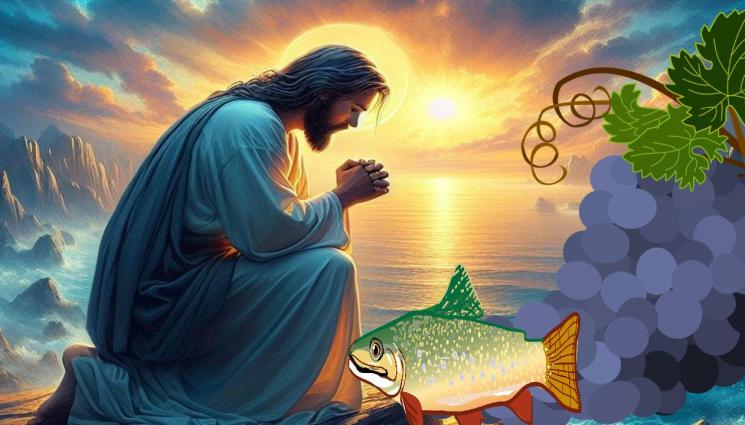 Христос грозде риба - Преображение е!