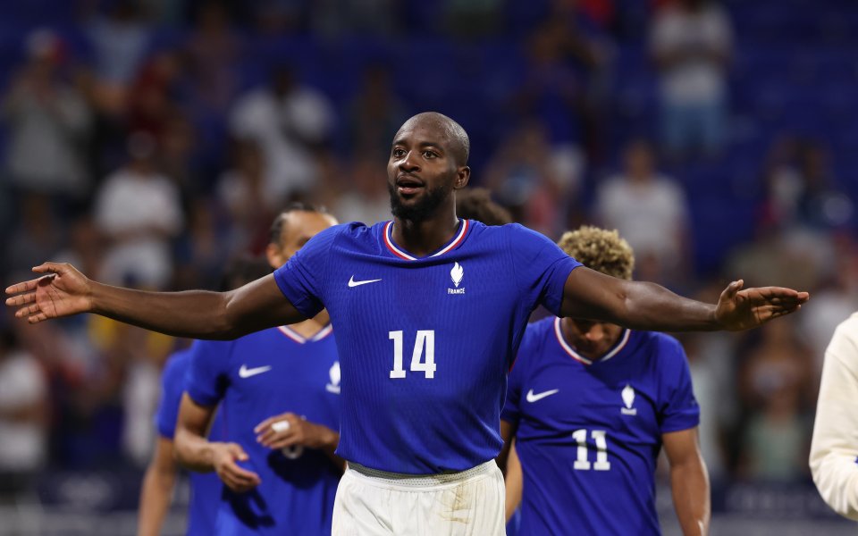 MAHMOUD SABER OPENS THE SCORING AGAINST FRANCE IN THE SEMIFINAL