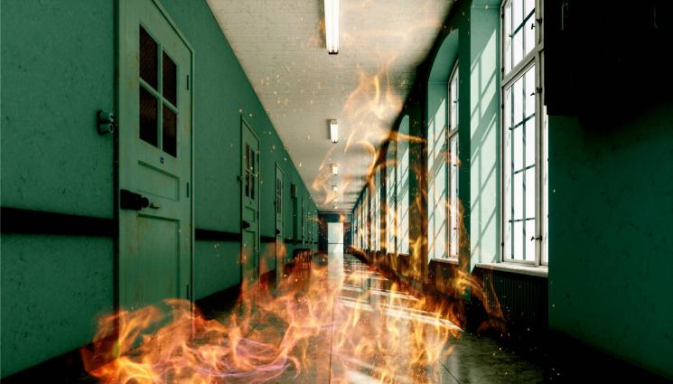 психиатрия пожар - ТРАГЕДИЯ В ЯМБОЛ: Пожар изпепели мъж в социален дом!