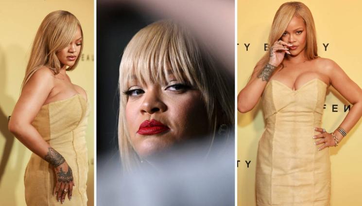 Риана - ПОКАЗА ТЛЪСТИНИТЕ: Напълнялата Риана едва не спраска карнавален костюм в Барбадос (ВИДЕО+СНИМКИ)