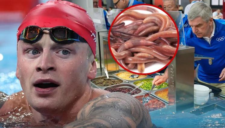 Париж 2024 Адам Пийти храна - Разследват откъде се е пръкнала гадорията, която пъпли в храната на състезателите в олимпийското село