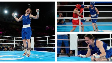 Париж 2024 бокс Кели Харингтън