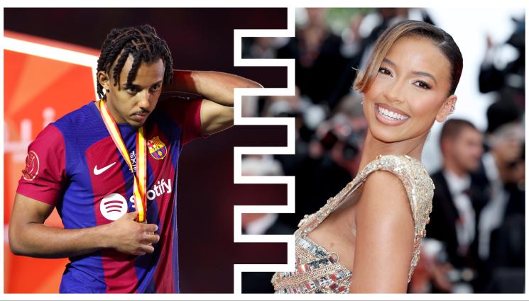 Жул Кунде Флора Кокерел - Защитник на Барселона залюби Мис Франция 2014