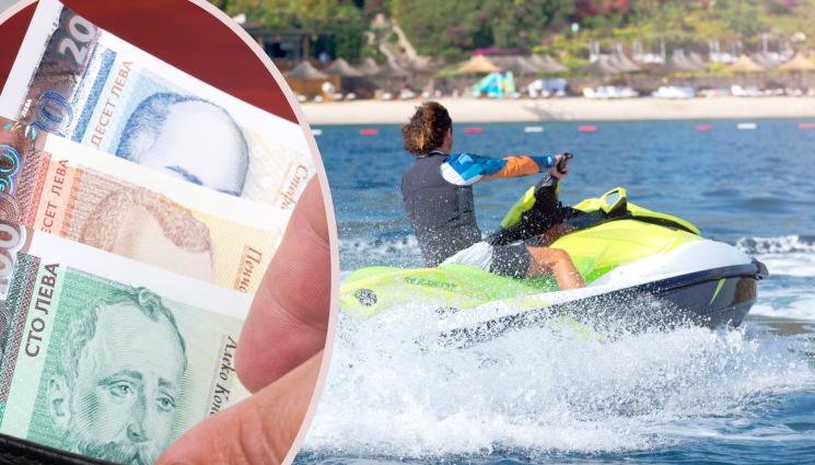 джет - СОЛЕНО: Джетът на морето чукна 180 лева!