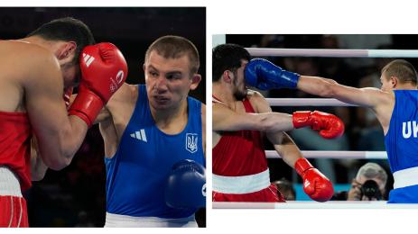 Париж 2024 бокс Олександър Хижняк