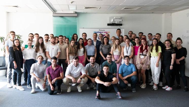 Vivacom - Вдъхновяваща среща между главния изпълнителен директор на Vivacom и стажантите прерасна в дискусия за бъдещето