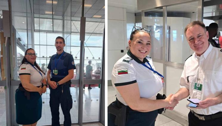 Ралица Иванова - Ралица Иванова от Гранична полиция пред 