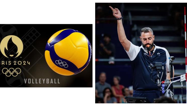Ивайло Иванов Париж 2024 - Отличник! Най-добрият ни волейболен съдия ще свири малкия финал на гигантите на олимпиадата