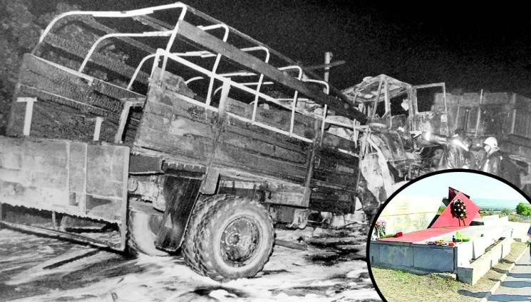 загинали войници камион София - 29 г. ОТ ТРАГЕДИЯТА НА ОКОЛОВРЪСТНОТО: Камионът с изгорелите войничета – обикновена катастрофа