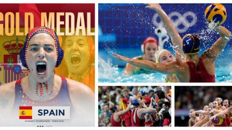Париж 2024 водна топка Испания жени