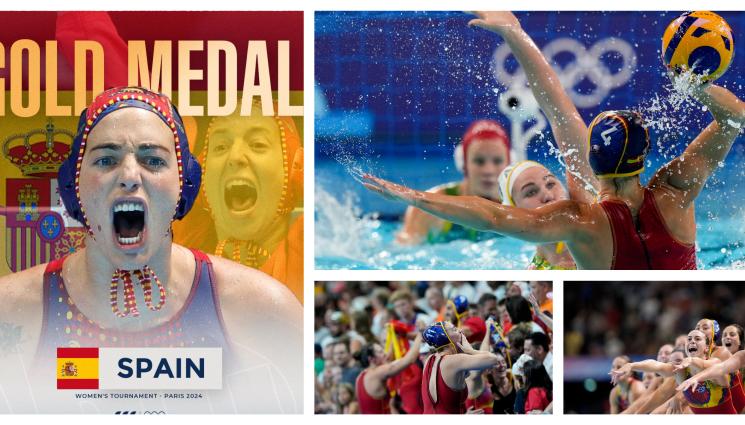 Париж 2024 водна топка Испания жени - Дамската „Ла фурия” с първа олимпийска титла във водната топка, направи кавърверсия на мъжката във футбола