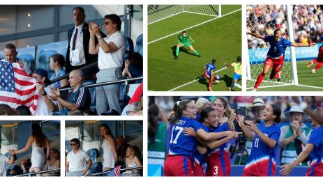 Париж 2024 футбол САЩ Том Круз