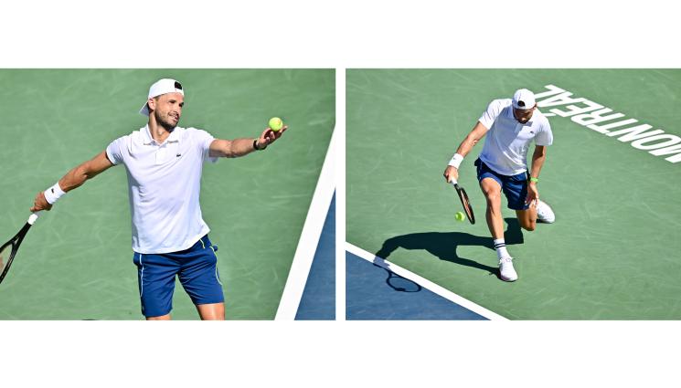 Григор Димитров Алексей Попирин Монреал - Гришо се би сам в Монреал след 3 профукани мачбола и необяснимо безобразна игра срещу 62-рия в света