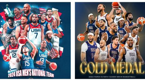 Париж 2024 баскетбол САЩ