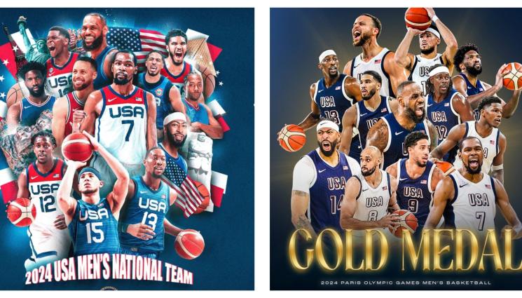 Париж 2024 баскетбол САЩ - 5-а поредна и рекордна 17-а титла за Щатите в баскетбола след 4 тройки за 2 минути на нереалния Стеф Къри