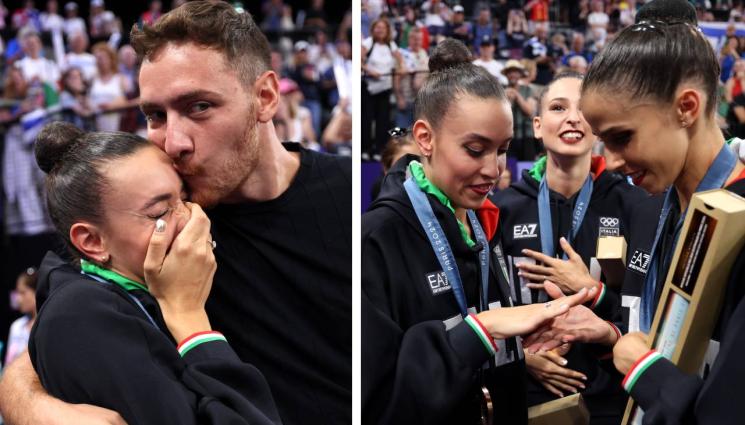 Алесия Маурели - Гимнастичка на Италия се сгоди след медала