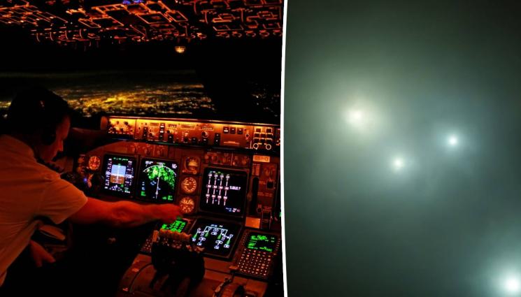 НЛО - Пилоти на Боинг 747 заснеха НЛО по време на полет (ВИДЕО)