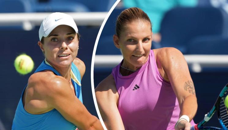 Виктория Томова Каролина Плишкова Синсинати - Вики изтърва бившата №1 в американска драма