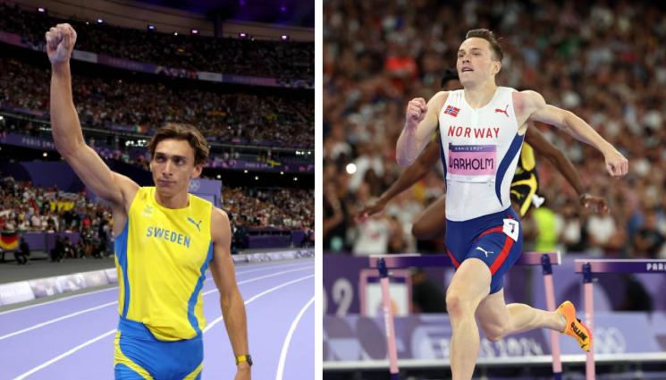 лека атлетика - Това си заслужава да се види! Дуплантис срещу Вархолм един срещу друг на 100 м в Цюрих