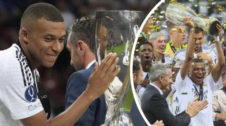 Килиан Мбапе Суперкупа