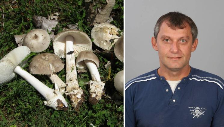 Борис Асьов - Микологът доц. д-р Борис Асьов пред 