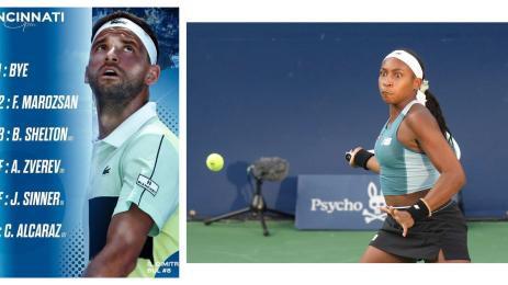 Коко Гоф Григор Димитров Синсинати