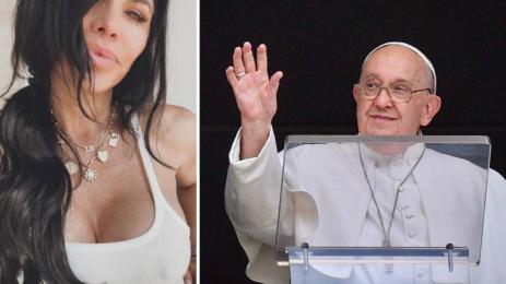 Лорън Санчес папа Франциск