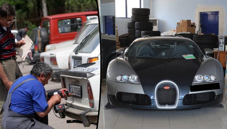 поръчкови номера Бугати Вълка - ГЪЗАРИЯ: 619 с номера като на Вълка, броили по 7 бона за глезотията!