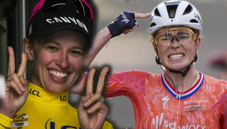 Невядома Тур дьо Франс - Влакче на ужасите: Със зъби и нокти полякиня прецака с 4 секунди втората след 946 км в Тура