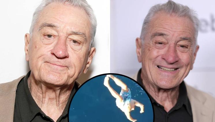 Робърт де Ниро - НЕОСТАРЯВАЩА ЛУДОСТ: Робърт де Ниро се изпльоска от 11 метра височина (ВИДЕО)