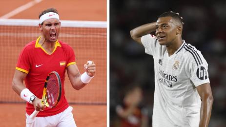 Рафаел Надал Килиан Мбапе