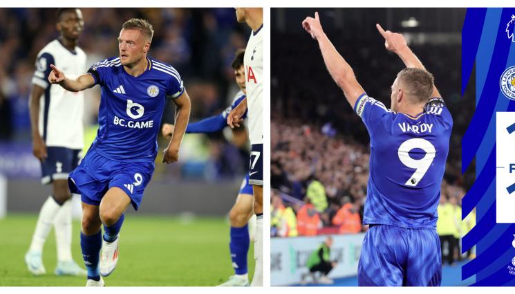 Джейми Варди Лестър - Варди се гъбарка с Тотнъм (ВИДЕО)